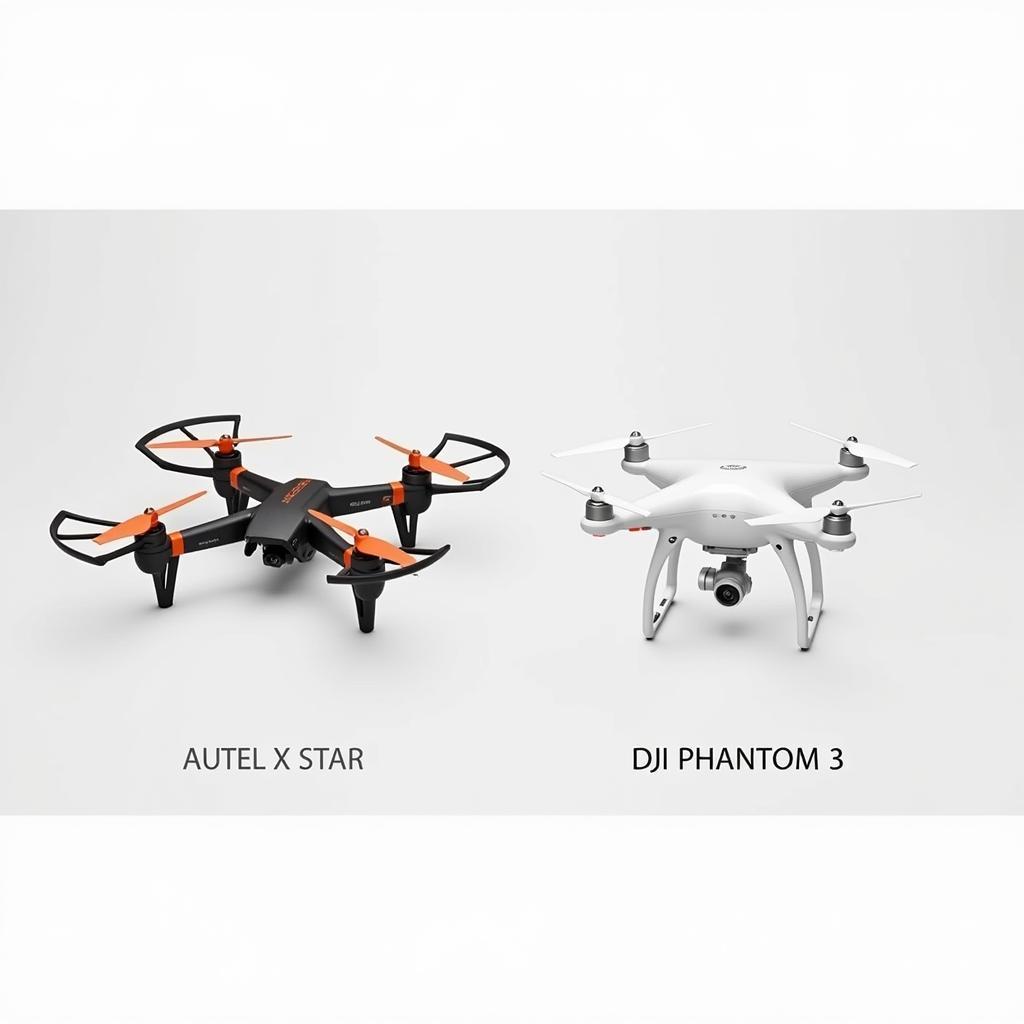 Autel X Star and DJI Phantom 3 Comparison