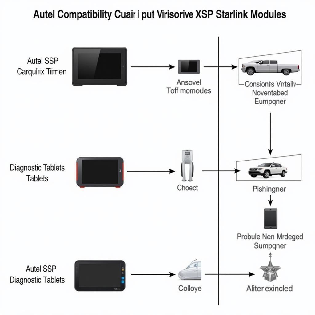 Autel XSP Starlink Module Compatibility Chart