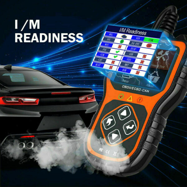 Auto OBD2 Scanner Car Diagnostic Tool OBD2 Code Reader Read/Erase Engine Fault - Image 2