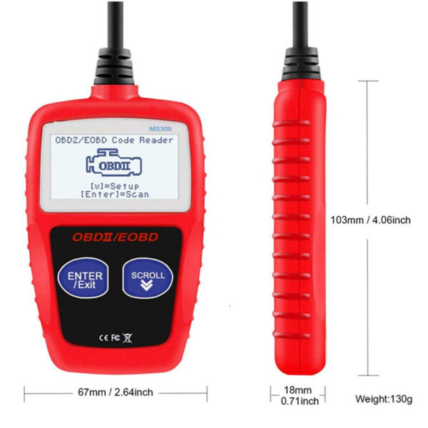 Autolink OBD2 CAN OBDII Auto Car Code Reader Diagnostic Scanner Tool - Image 4