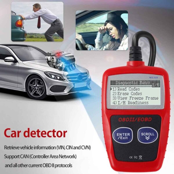 Autolink OBD2 CAN OBDII Auto Car Code Reader Diagnostic Scanner Tool - Image 5