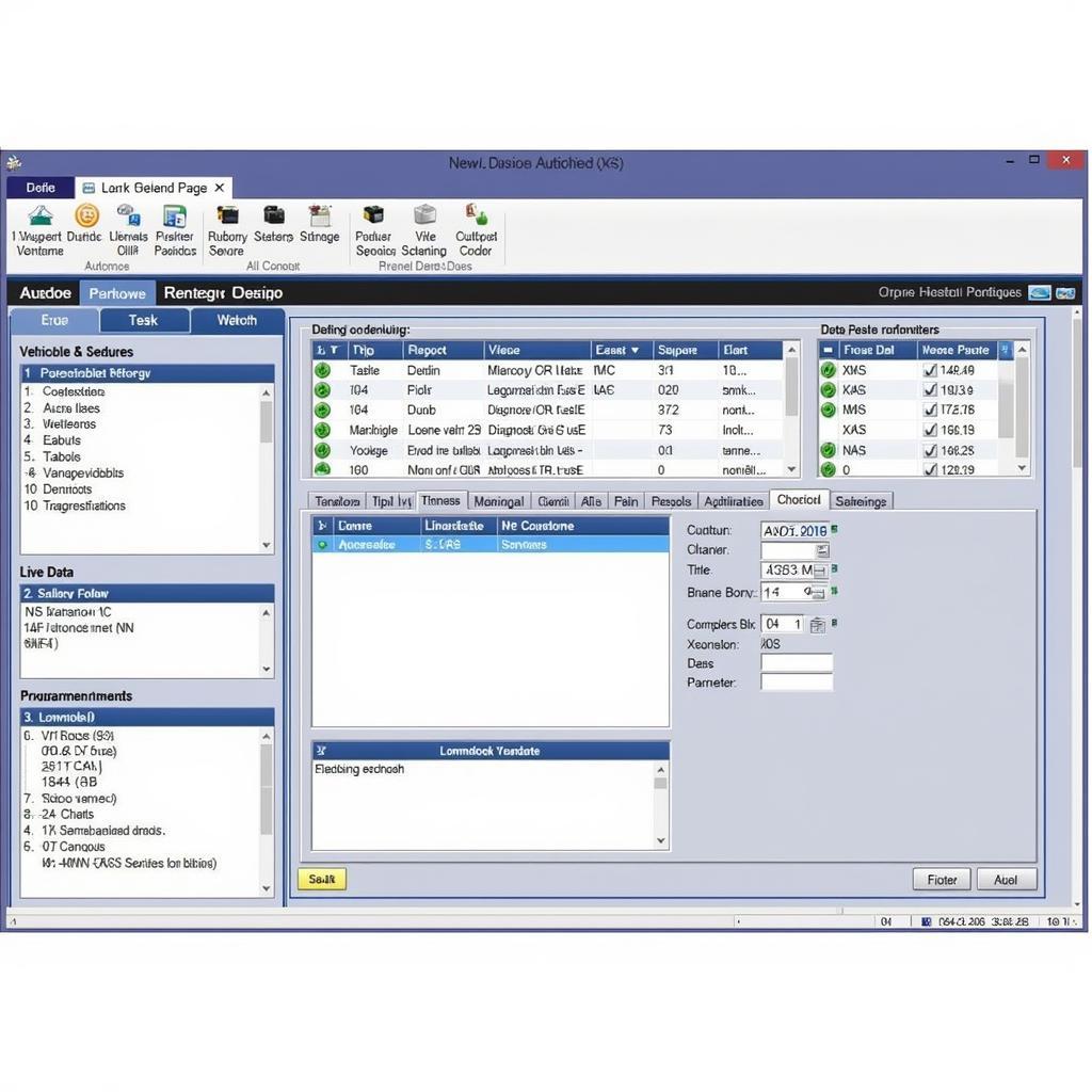 Autologic Diagnostic Software Interface