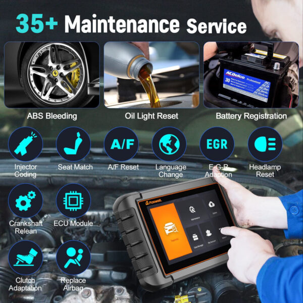 Automotive All System OBD2 Scannner Bi-directional Diagnostic Tool Active Test - Image 6