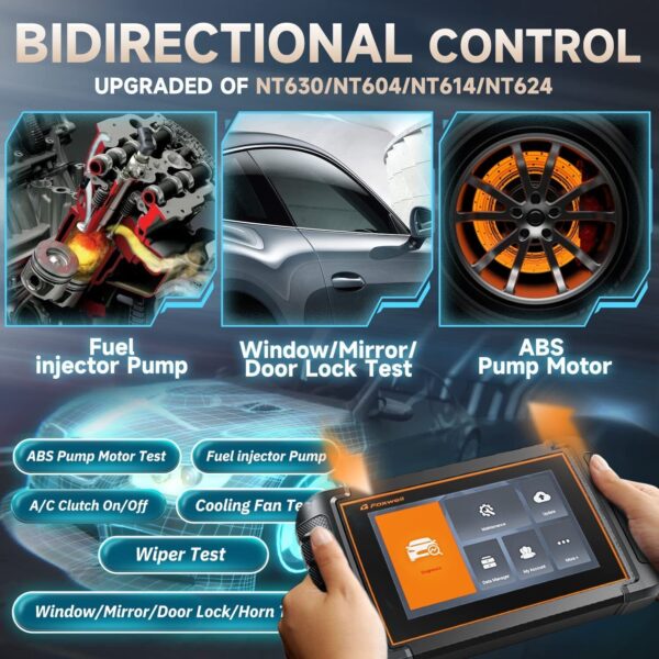 Automotive All System OBD2 Scannner Bi-directional Diagnostic Tool Active Test - Image 3