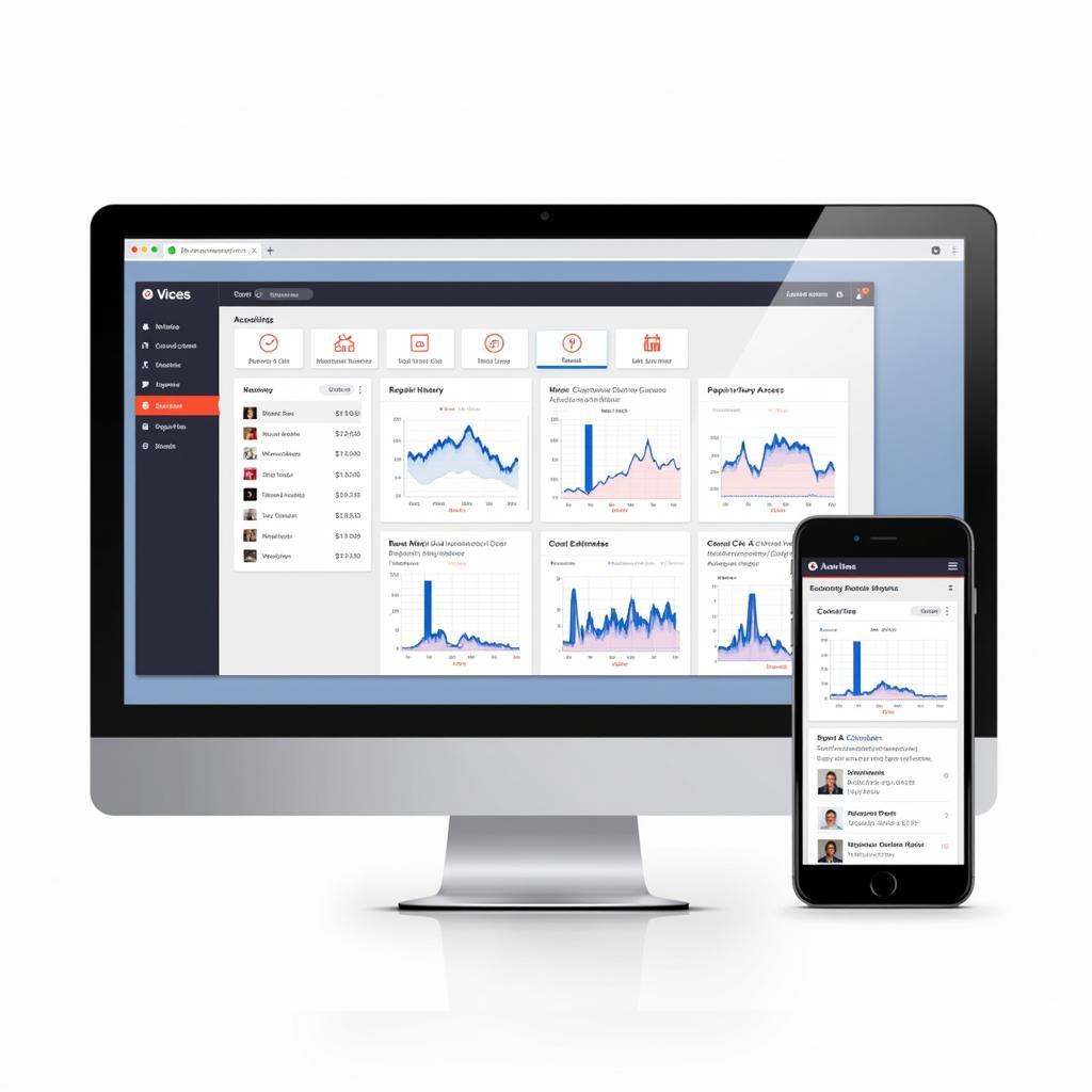 Automotive Care Portal Dashboard