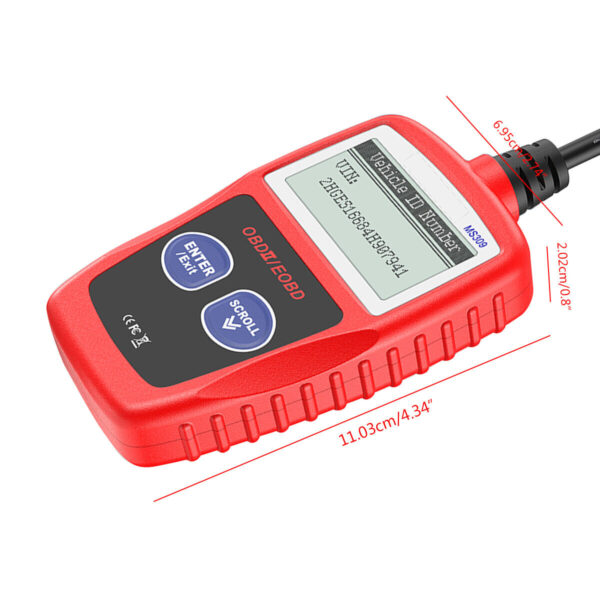 Automotive Code Reader OBD2 Scanner Car Check Engine Fault Diagnostic Tool - Image 3