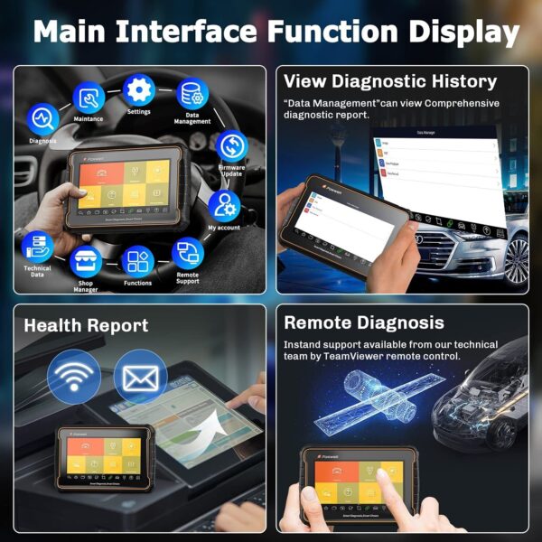 Automotive Full System Scanner OBD2 Car Diagnostic Tool with 24 Special Function - Image 6