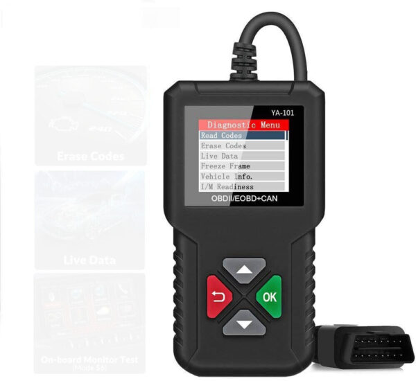 Automotive OBD Code Reader OBD2 Scanner Car Check Engine Fault Diagnostic Tool - Image 2