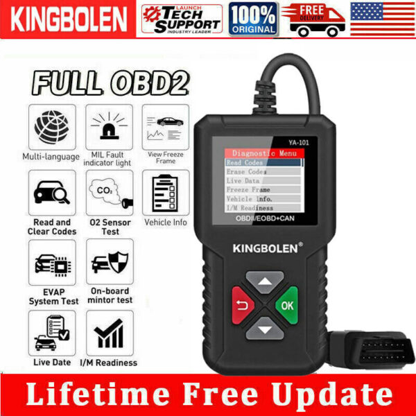 Automotive OBD Code Reader OBD2 Scanner Car Check Engine Fault Diagnostic Tool - Image 5