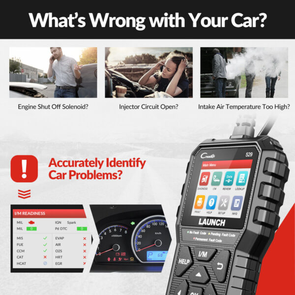 Automotive OBD2 Scanner EOBD Code Reader Check Engine Fault Car Diagnostic Tool - Image 4