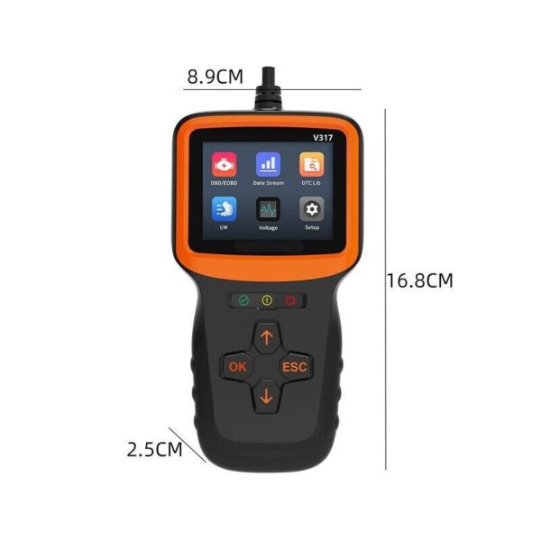 Automotive OBD2 Scanner OBD Code Reader Check Engine Fault Car Diagnostic Tool - Image 4