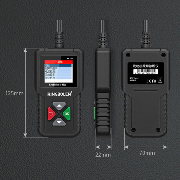 Automotive OBD2 Scanner OBDII Code Reader Car Check Engine Fault Diagnostic Tool - Image 5