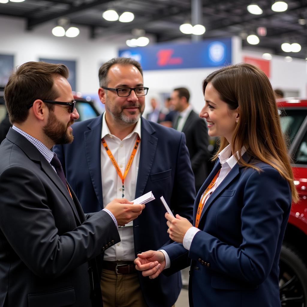 Automotive Professional Networking at Conference