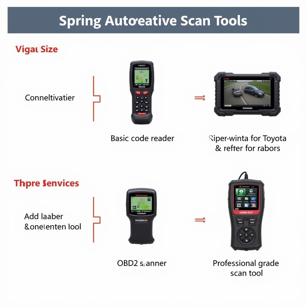 Types of Automotive Scan Tools for Toyota