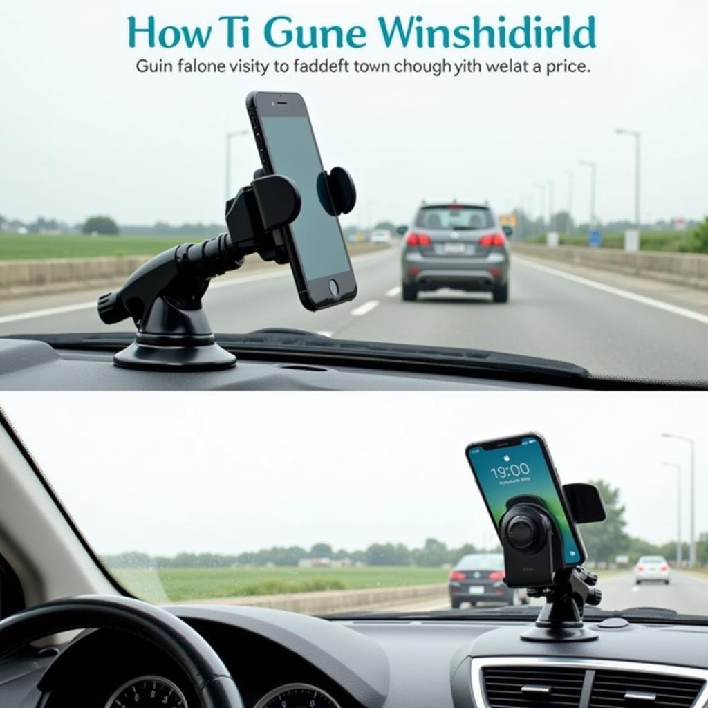 Best Car Mount Cell Phone Holder: Windshield Mount