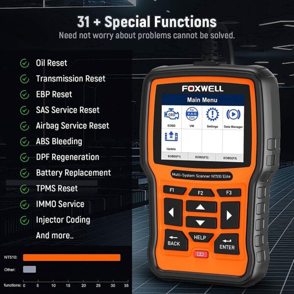 Bi-directional OBD2 Scanner fit for GM Buick GMC Chevy Cadillac Full System Scan - Image 5