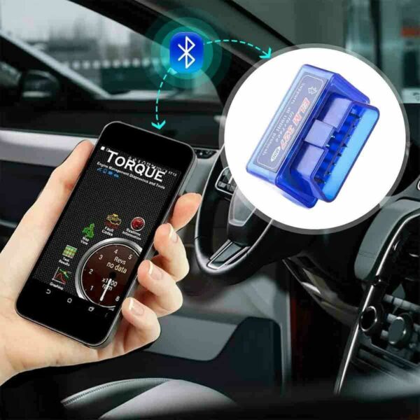 Bluetooth OBD2 OBDII Car Scanner Code Reader Check Engine Light - For Torque Pro - Image 2