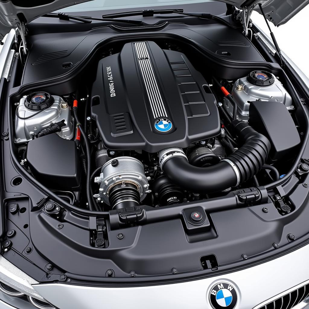 BMW F30 Engine Bay