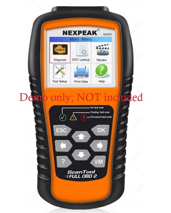 Brand New OBD2 OBDII Main Test Data Cable for NEXPEAK NX501 Scanner Code Reader - Image 5