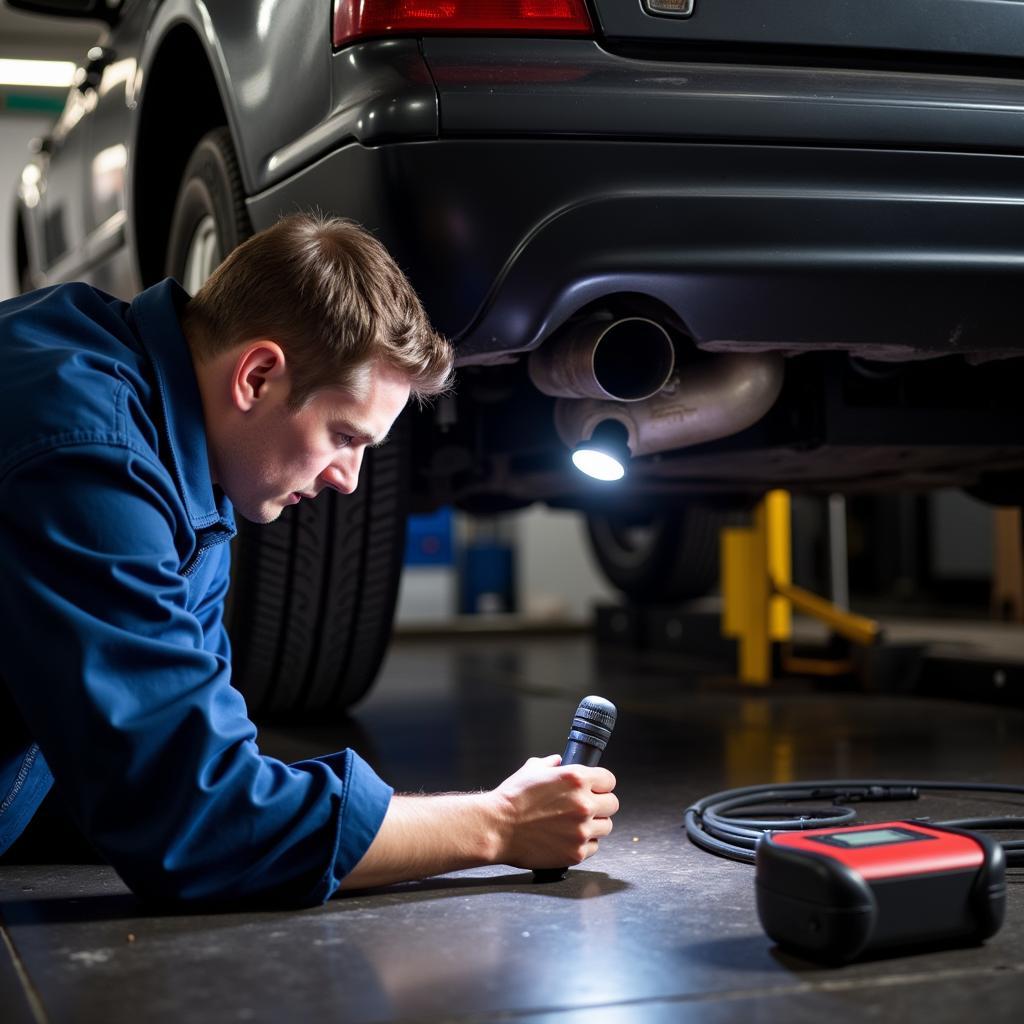 Burning Rubber Smell From Exhaust System