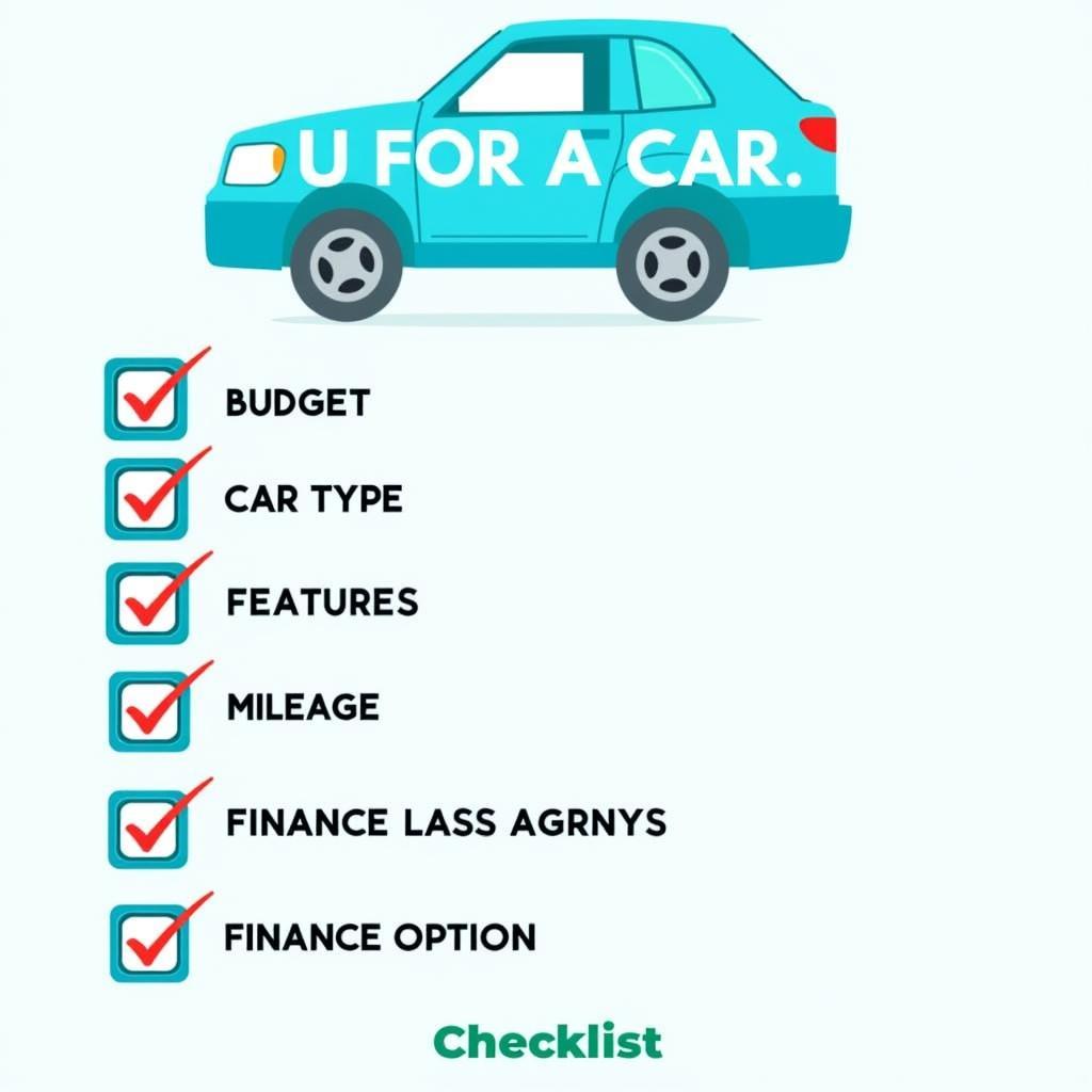 Car Buying Checklist