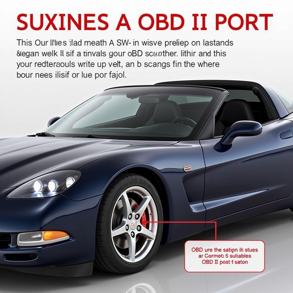 C5 Corvette OBD2 Port Location