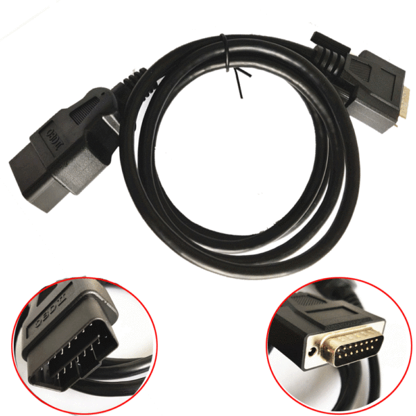 Cable Connector 5-FT OBD 2 OBDII for Cen-Tech Diagnostic Scanner 98614 99722- - Image 8