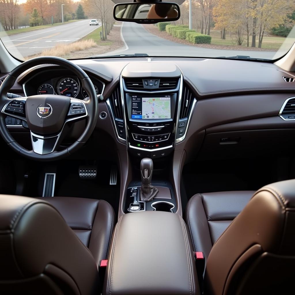 Cadillac SRX Interior Features and Technology