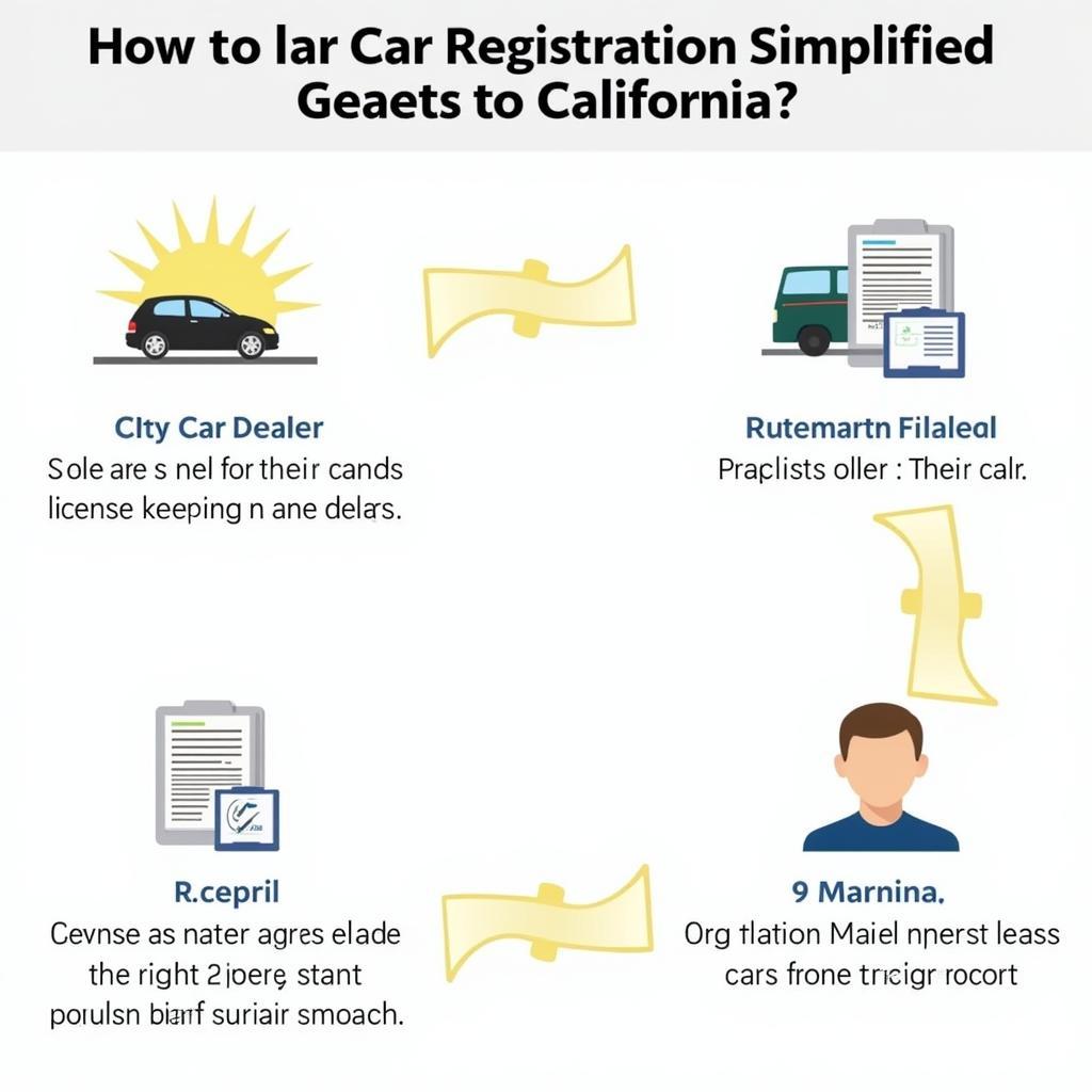 California DMV Car Registration through Dealership