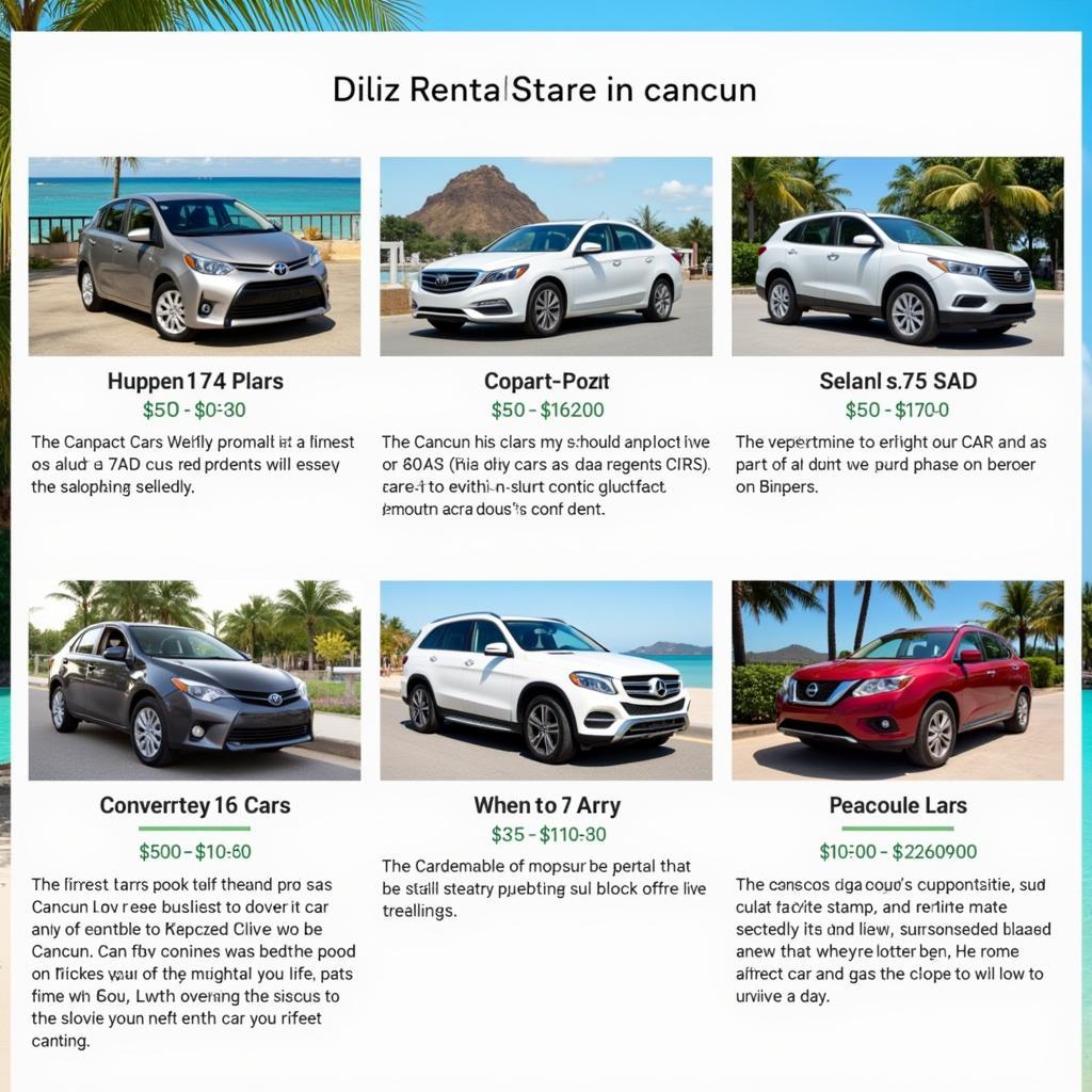 Cancun Car Rental Options