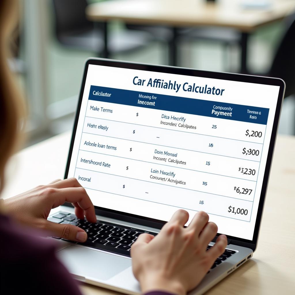 Car Affordability Calculator