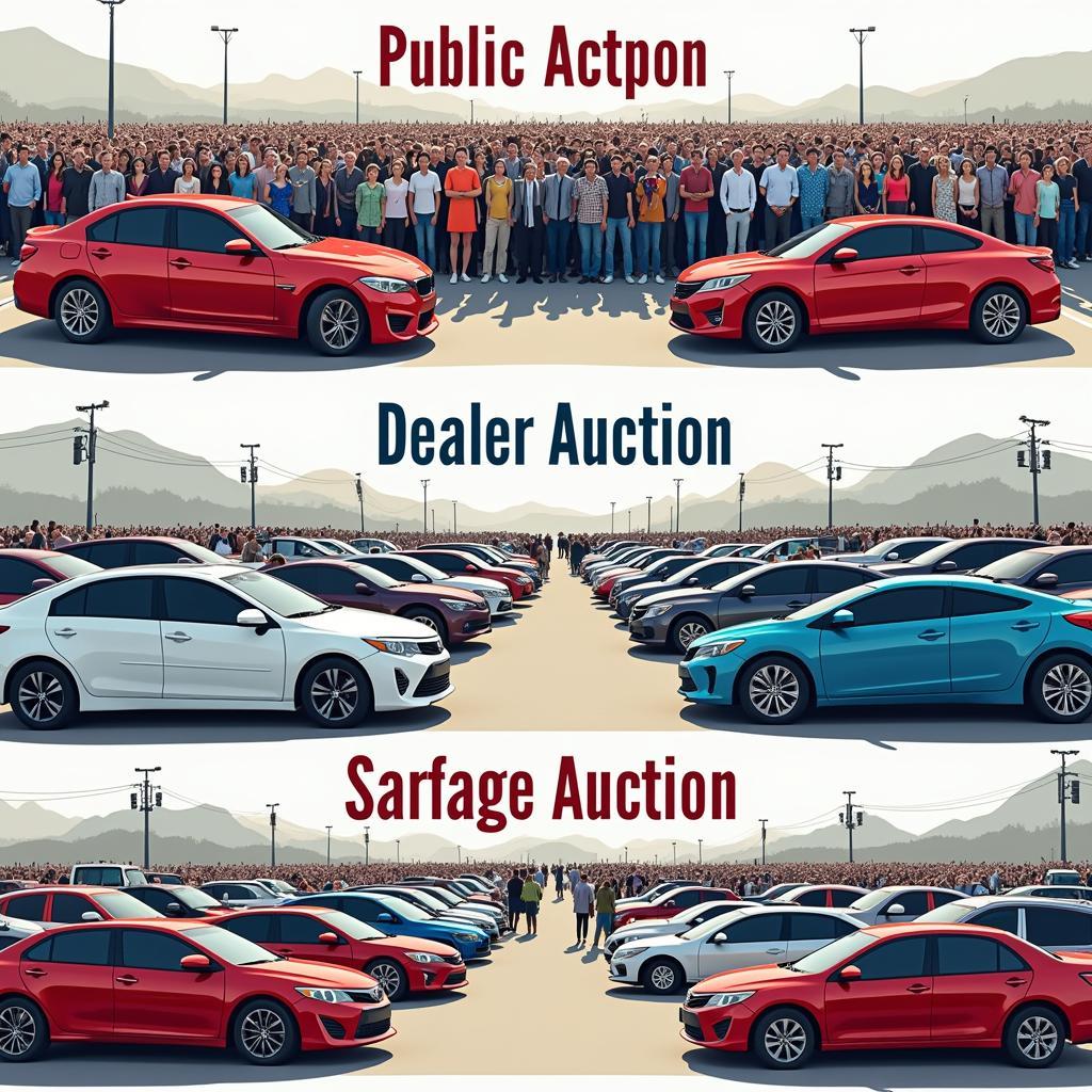 Car Auction Types: Public, Dealer, and Salvage