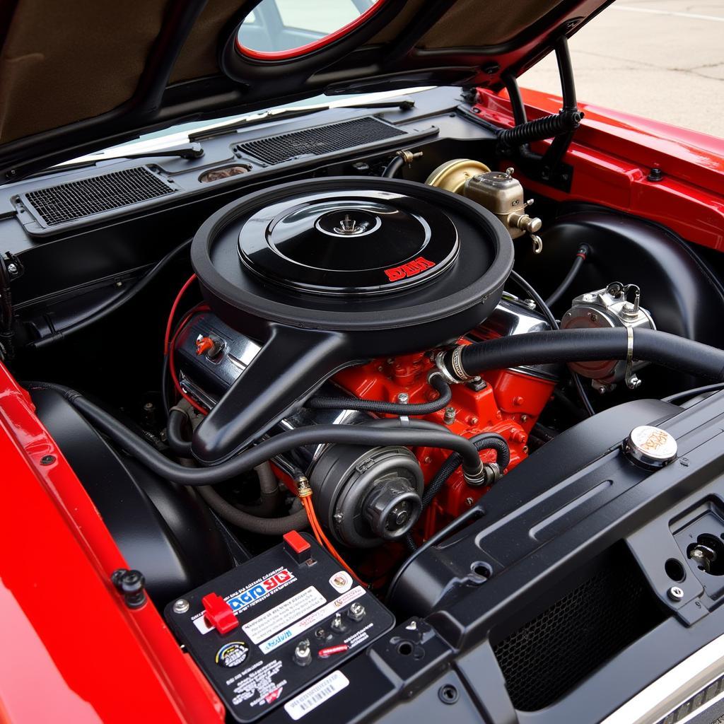 Plymouth Barracuda Engine Bay