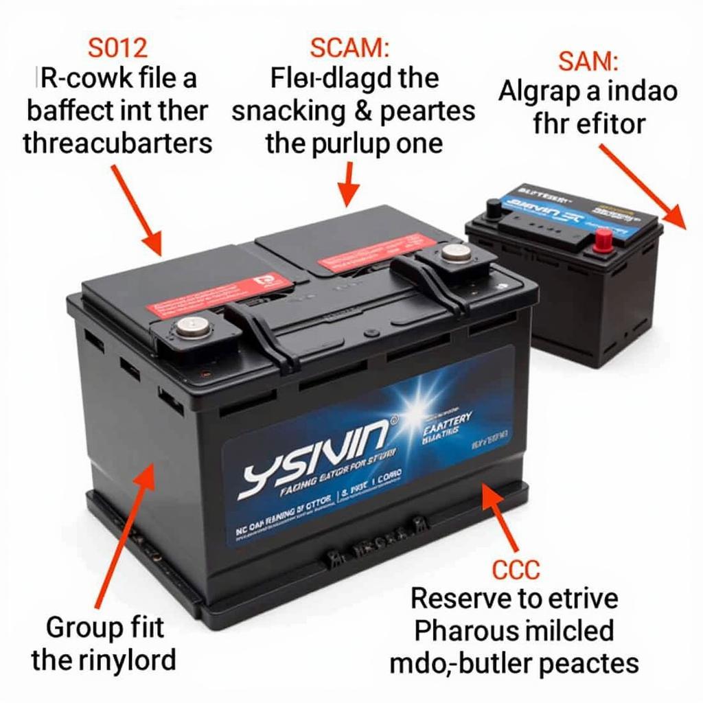 Car Battery Group Size, CCA, and RC