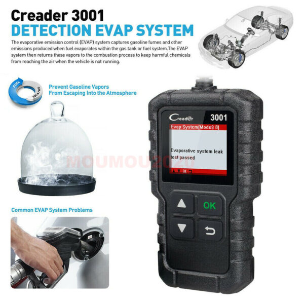 Car Code Reader LAUNCH X431 Creader 3001 Scanner CR3001 CR Diagnostic Tool OBD2 - Image 5