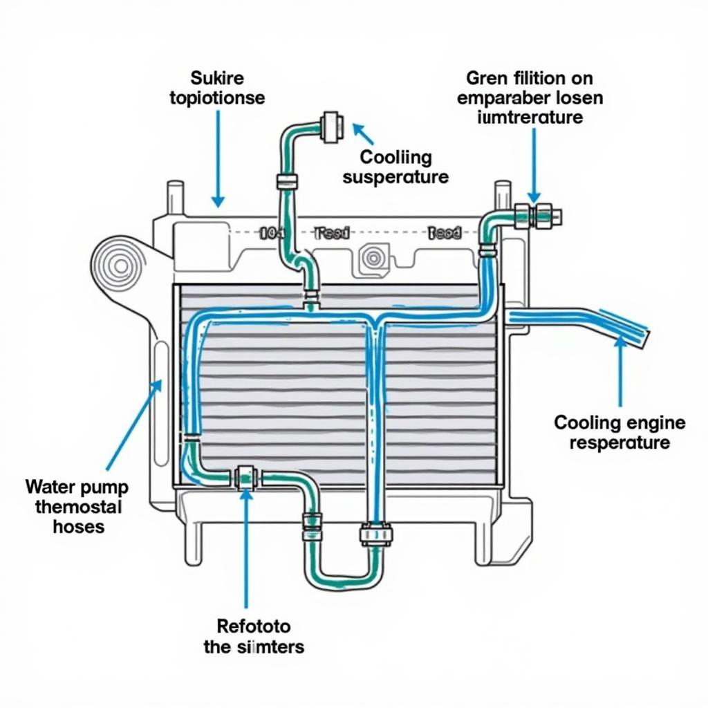 Car Cooling System Diagram