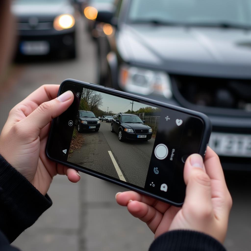 Documenting Car Crash Damage