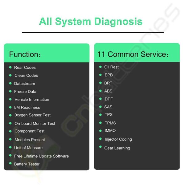 Car Diagnostic Tool OBD2 Automotive Scanner Tablet All Systems - Image 4