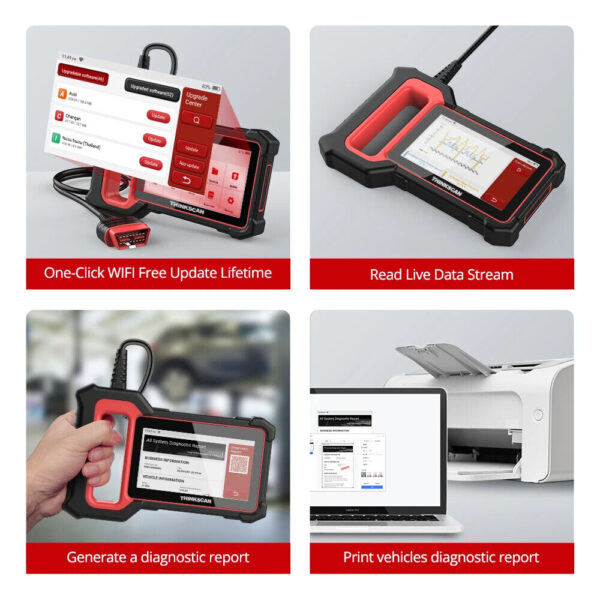 Car Diagnostic Tools OBD2 Automotive Scanner Multi-system Code Reader Scanner - Image 3