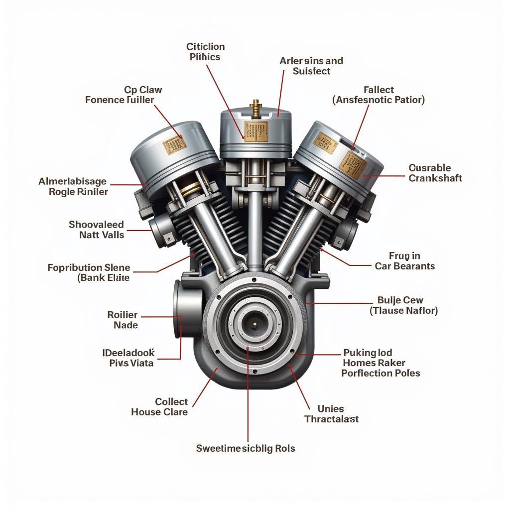 Car Engine Components Diagram