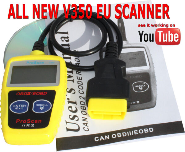 CAR FAULT CODE READER ENGINE SCANNER DIAGNOSTIC RESET TOOL OBD 2 CAN BUS EOBD UK - Image 2