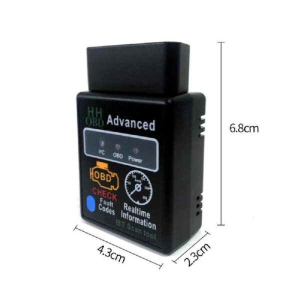 Car OBD2 Bluetooth Code Scanner Reader ELM327 Automotive Diagnostic Tool OBDII - Image 3