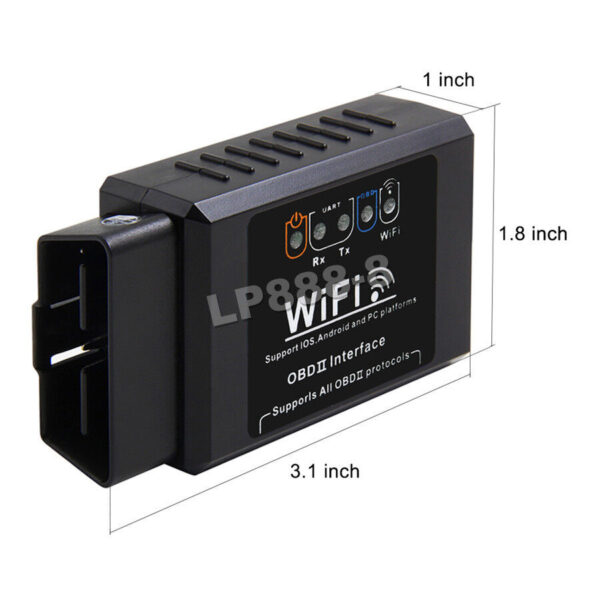 Car OBD2 WIFI Scanner Diagnostic Code Reader Tool for Android & IOS & Windows - Image 3