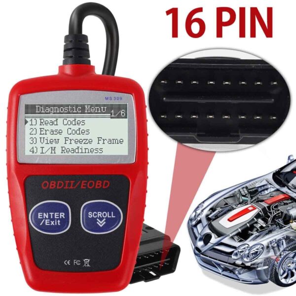 Car Reader OBD2 Scanner Automotive OBD Code Check Engine Fault Diagnostic Tool - Image 3