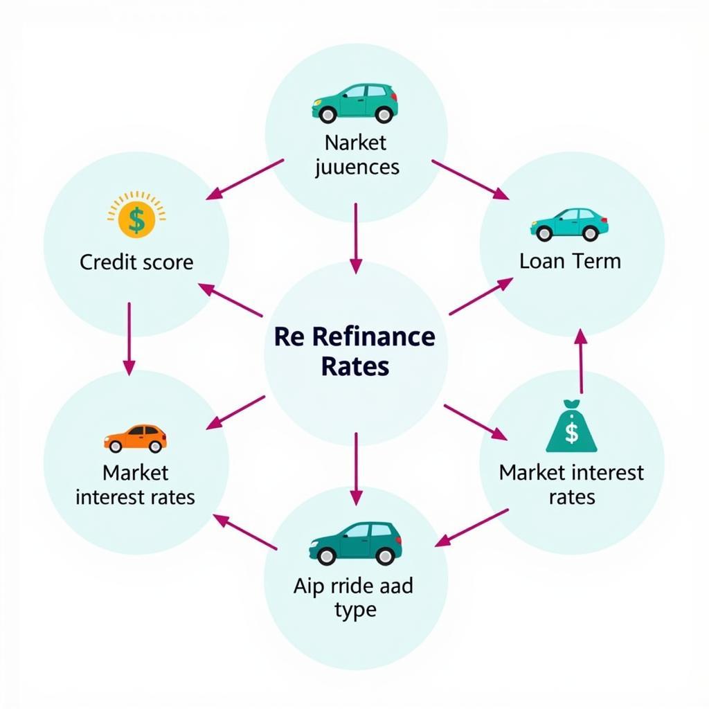 Factors influencing car refinance rates