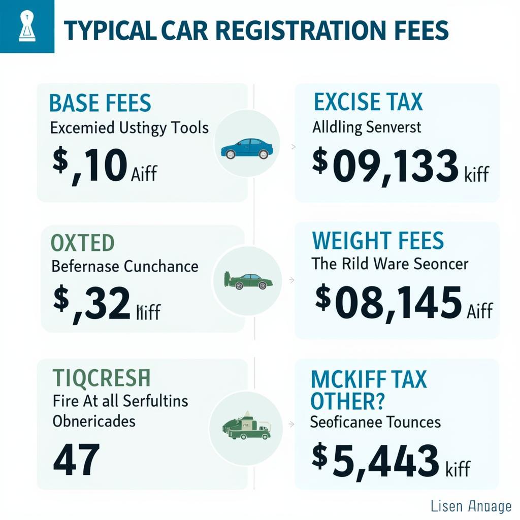 Car Registration Fees Breakdown