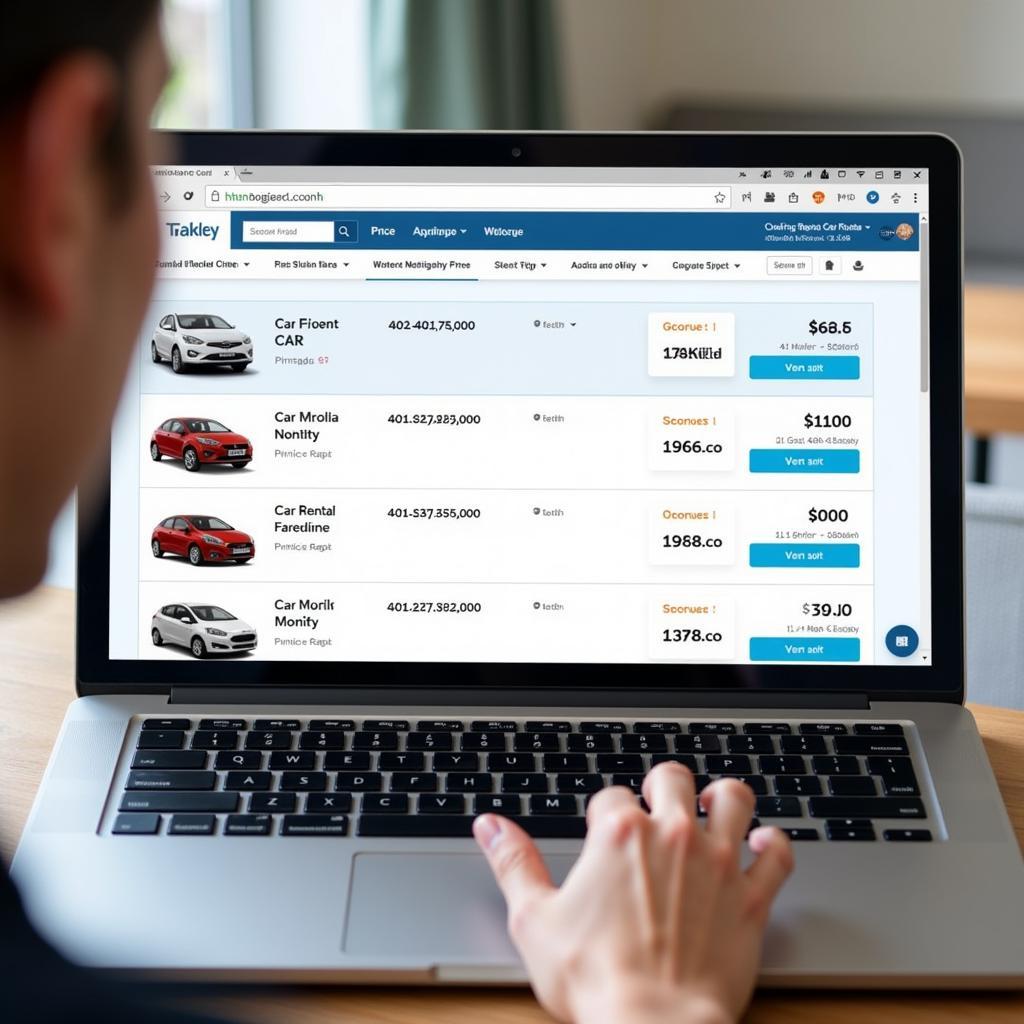 Comparing Car Rental Prices Online