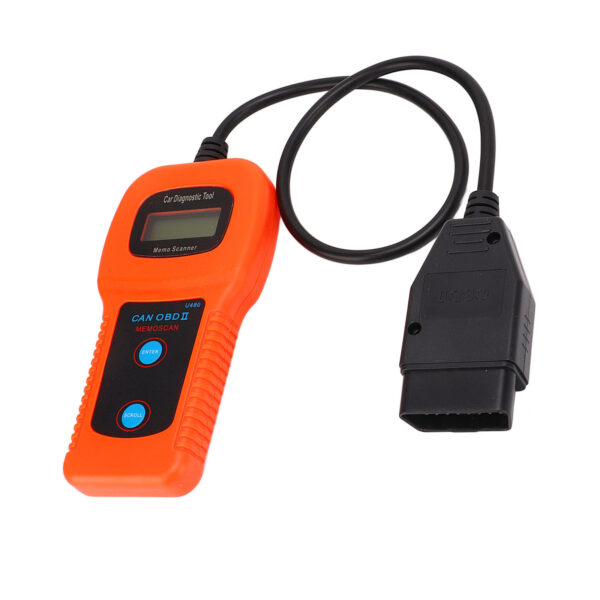 ◇ Car U480 Car OBD2 Diagnostic Scanner LCD Display 10‑12V DC Engine Code Reader - Image 3