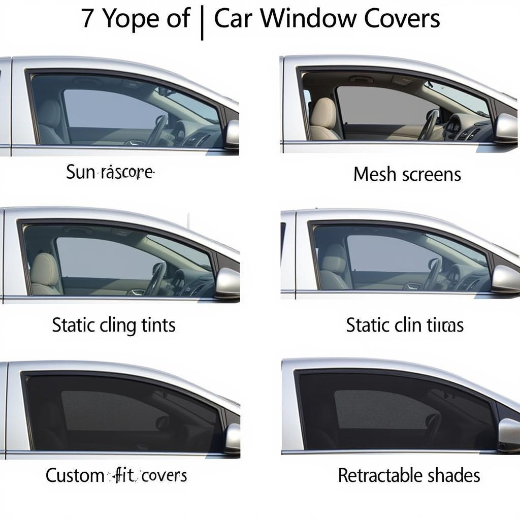 Various Types of Car Window Covers