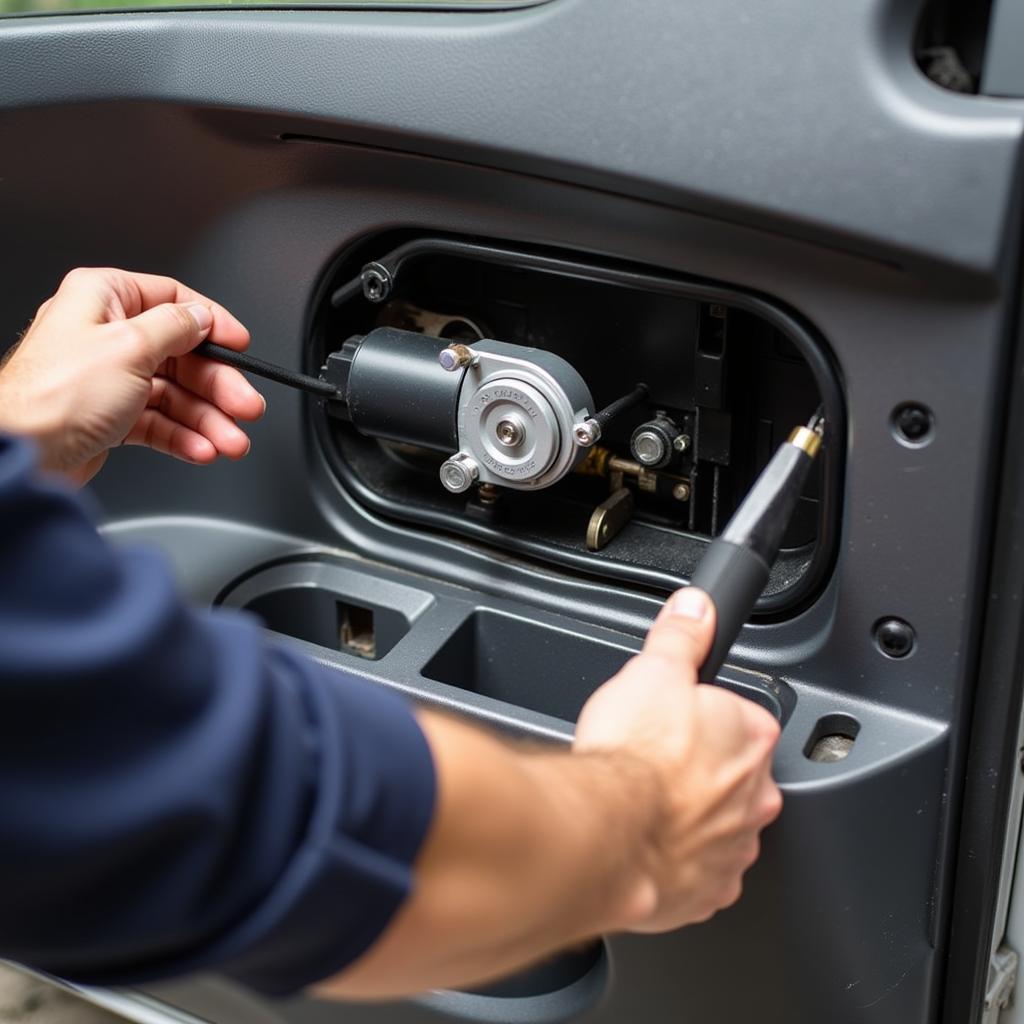 Replacing a Car Window Motor